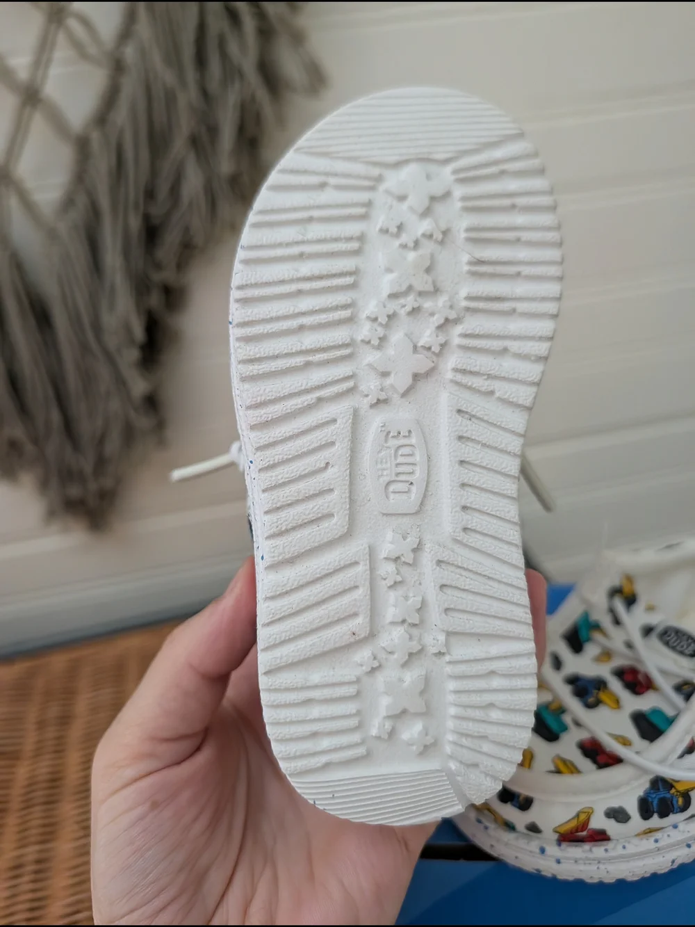 Hey Dude Toddler Truck Sneakers Size 6 NEW